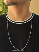 Corrente Cartier 2mm em Prata 925