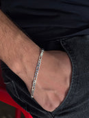 Pulseira Fígaro 4mm em Prata 925