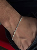 Pulseira Grumet Duplo 2mm em Prata 925