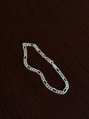 Pulseira Fígaro 4mm em Prata 925