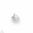 Pingente Globo em Prata 925