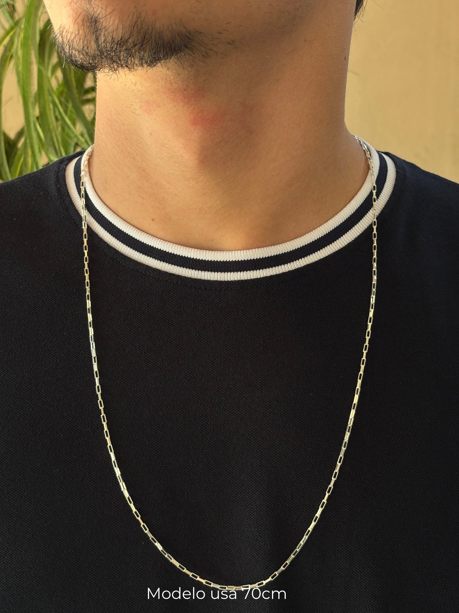 Corrente Cartier 2mm em Prata 925