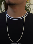 Corrente Esteira 3F em Prata 925