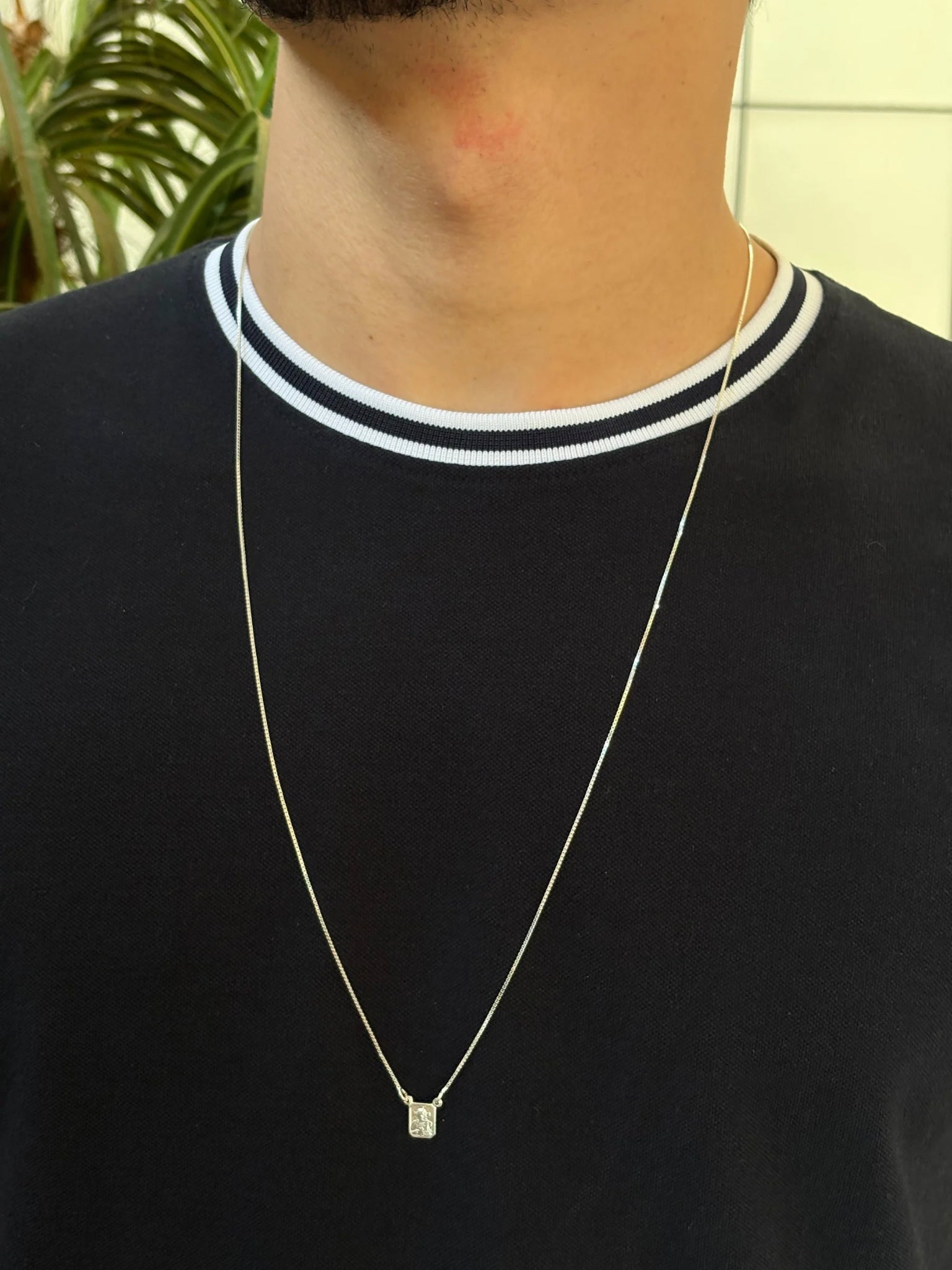 Escapulário em Prata 925 - Corrente Veneziana