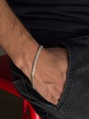 Pulseira Grumet 4mm em Prata 925