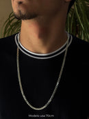 Corrente Grumet 4.5mm em Prata 925