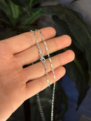 Corrente Cartier 2mm em Prata 925