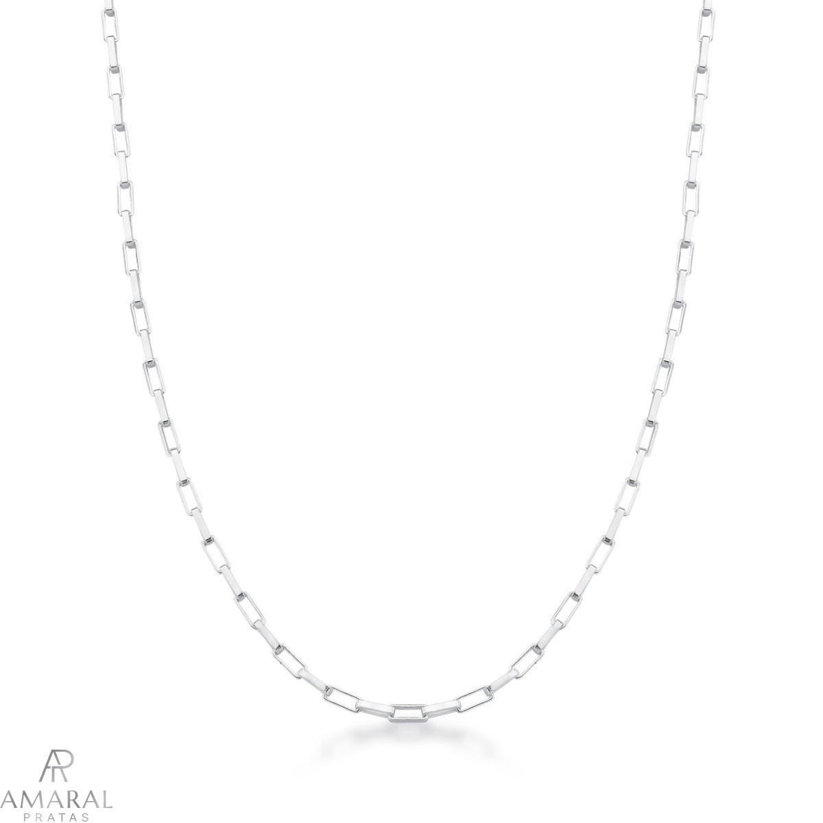 Corrente Cartier 2mm em Prata 925