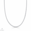 Corrente Grumet Duplo 3mm em Prata 925