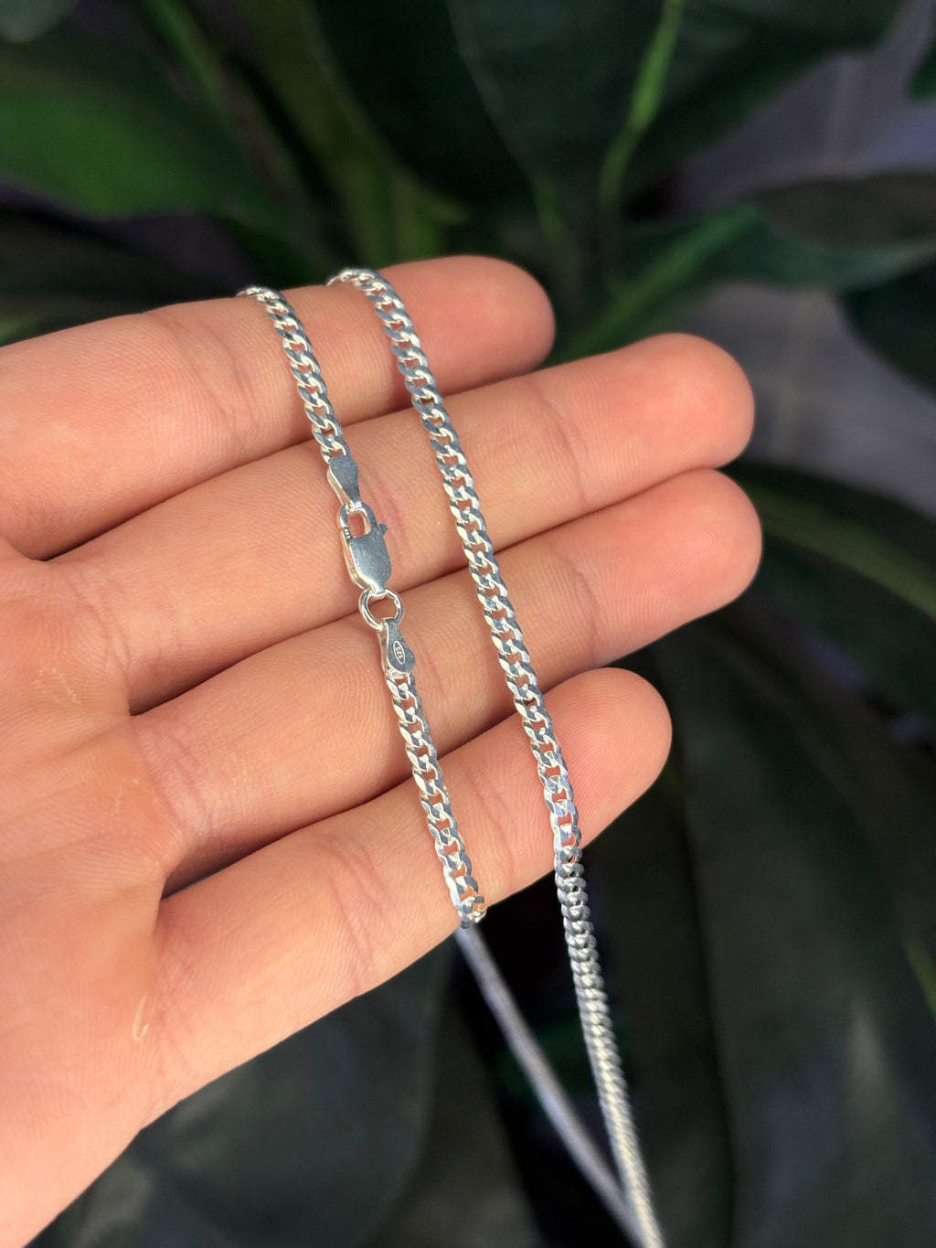 Corrente Grumet 3mm em Prata 925