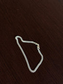 Pulseira Grumet 3mm em Prata 925