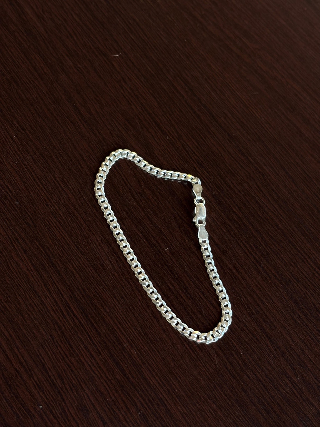 Pulseira Grumet 4mm em Prata 925