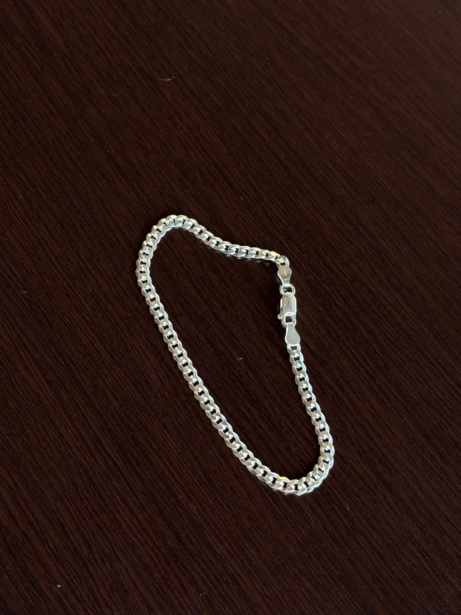 Pulseira Grumet 4mm em Prata 925