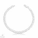 Pulseira Grumet 6mm em Prata 925