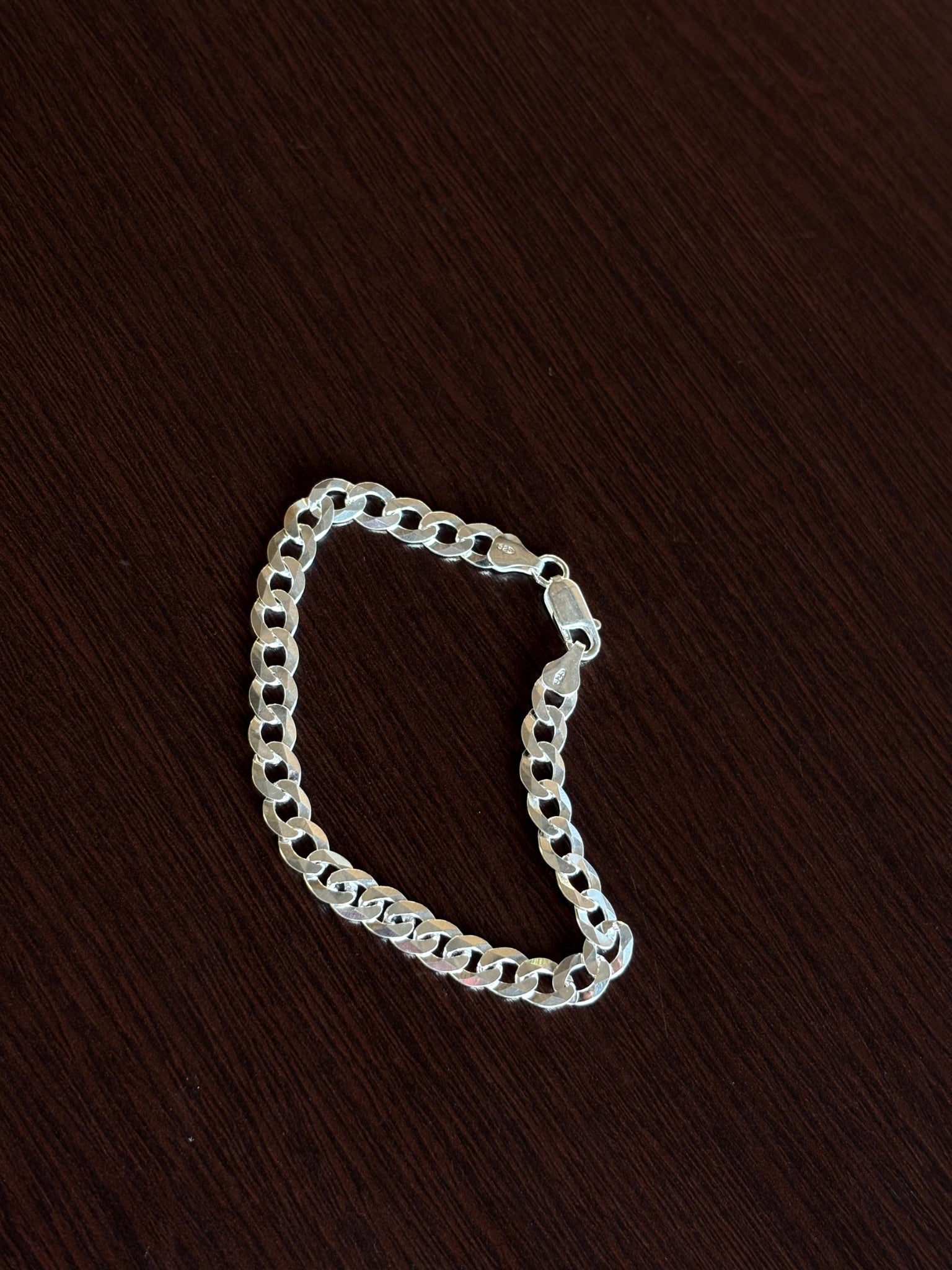 Pulseira Grumet 6mm em Prata 925