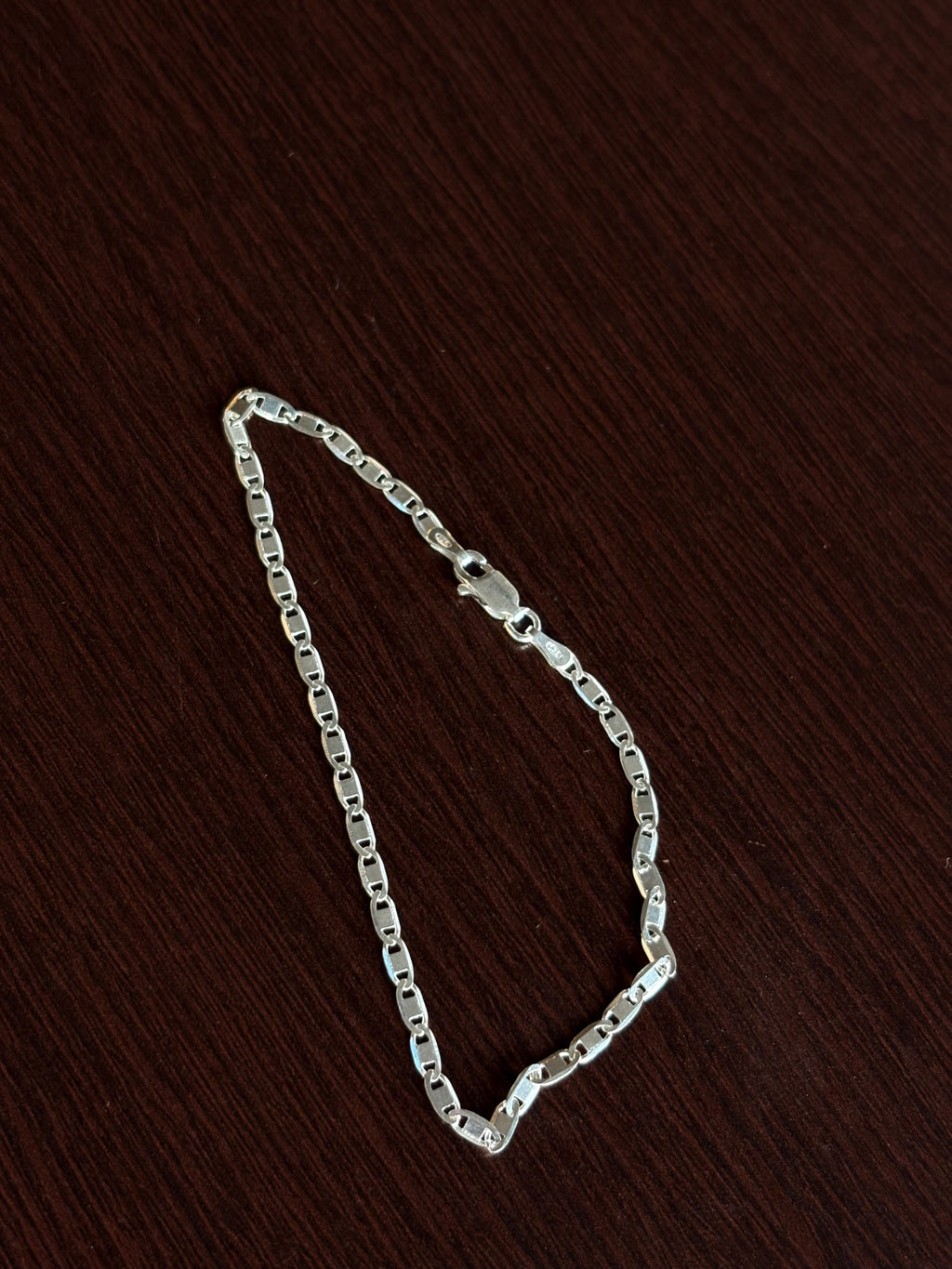 Pulseira Piastrine 3mm em Prata 925